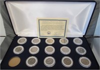 Kennedy UNC Coin Set from Years 2002-2015 in Box