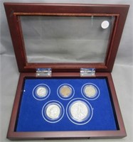 1935 Proof Set in Wooden Box.