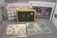Various Coin Sets Including Liberty Nickels,