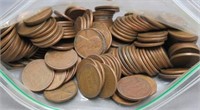 (250) Various Dates of Lincoln Wheat Cents.