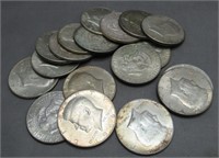 (20) Various Dates of 40% Silver Kennedy Half