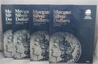(4) Empty Morgan Silver Dollar Albums 1878-1921.