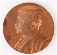 Coin Theodore Roosevelt Bronze - Medal