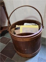 wood bucket