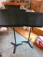 Two Sheet Music Stands