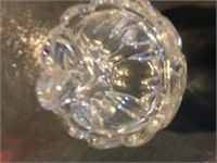 Waterford crystal dish with top