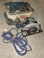 Bosch Saw Bag and Extension Cord
