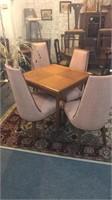 MCM Style Table and 4 Chairs