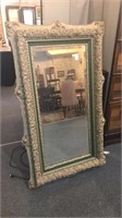 Large Green and Gold Mirror