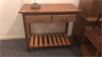 Modern Wood Kitchen Island