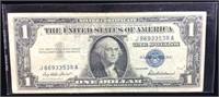 1957 One Dollar Silver Certificate Bill