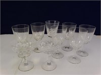 Crystal Oval Pattern Glasses