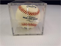 Brandon Backe Autographed Baseball