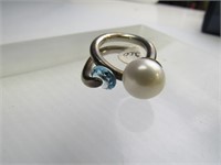 925 Marked Sterling Silver Designer Ring