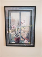 Framed tulip print