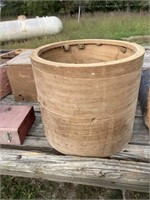 Round Wooden Box