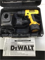 DeWalt cordless adjustable clutch driver/drill,