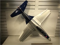 Radio controlled model, USAF Jet fighter, 39 in