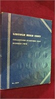 LINCOLN CENT BOOK 1941-64 COMPLETE