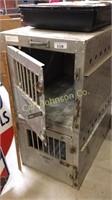 LOT 2 "THE AIRBORNE TRAVELING HOME" DOG CRATES