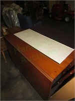 Vintage Drop Side wood table w/leaf
