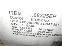 Excursion 5 person boat 12x5x6