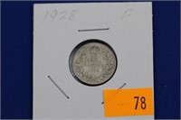 1928 Can 10C F