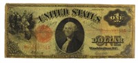 Series 1917 Red Seal Large United States Note