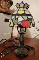 Small 11" Tiffany-style lamp