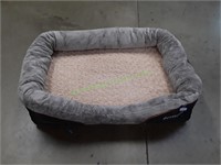 Grey & Brown 32"X22"8.5" Joyelf Pet Bed