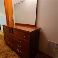 Mid-Century Dresser w/ Mirror