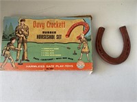 Davy Crockett Rubber Horseshoe Set