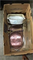 LOT OF CORNINGWARE & PAMPERED CHEF COOKWARE