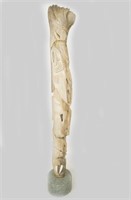 Richard Olanna Whale Bone Totem carving