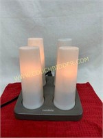 Candela rechargable portable Candle light set