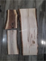 Live Edge Lumber - 3 Pieces