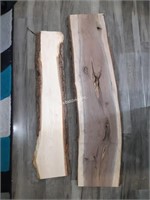 Live Edge Lumber - 2 Long Pieces