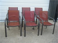 6 count nice stackable chairs
