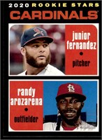 2020 Topps Heritage Rookie Stars Randy Arozarena