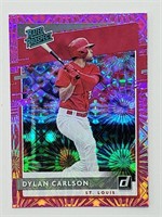2020 Donruss Rated Rookie Pink Dylan Carlson