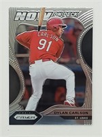 2020 Panini Prizm Now On Deck Dylan Carlson RC
