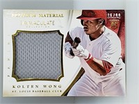 2014 Imaculate Collection Kolten Wong Relic RC /99
