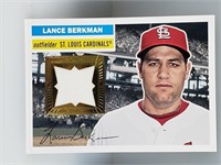 2012 Topps Lance Berkman Game Used Jersey Relic