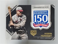 /150 2019 Topps 150 Year Patch Rogers Hornsby