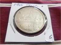1965 Canadain Silver Dollar CH BU