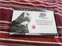 2007 Silver Proof State Quarter Set
