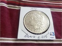 1878 Morgan Dollar Reverse of 1879