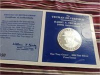 Truman 1oz. Silver Coin