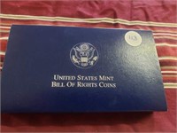 1993 San Fransico Bill of Rights 2 Coin Proof Set
