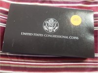 1989 San Francisco Congressional 2 Coin Proof Set